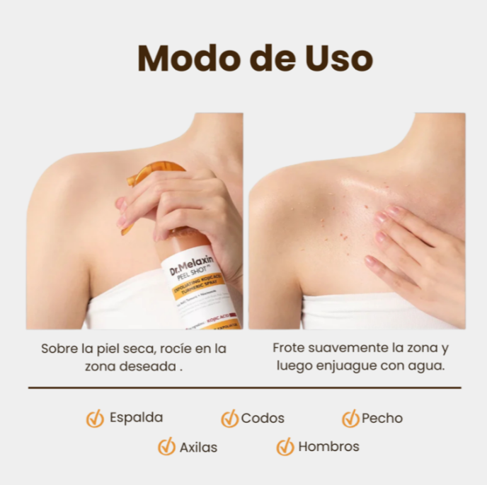 Exfoliating Kojic Acid + Turmeric Spray