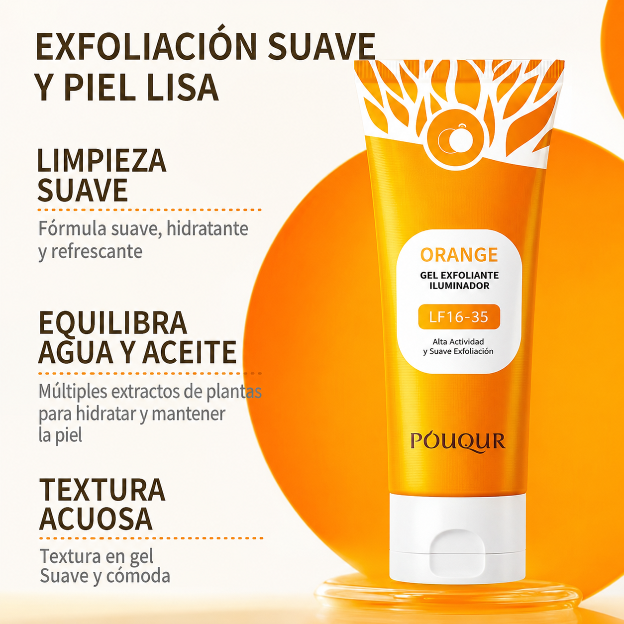 Gel Exfoliante Orange